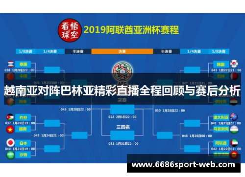 越南亚对阵巴林亚精彩直播全程回顾与赛后分析